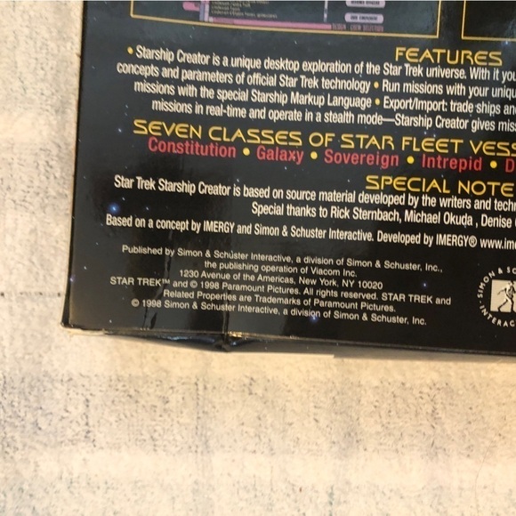 Star Trek Starship Creator for Windows 95/98 & MacIntosh - Picture 12 of 13